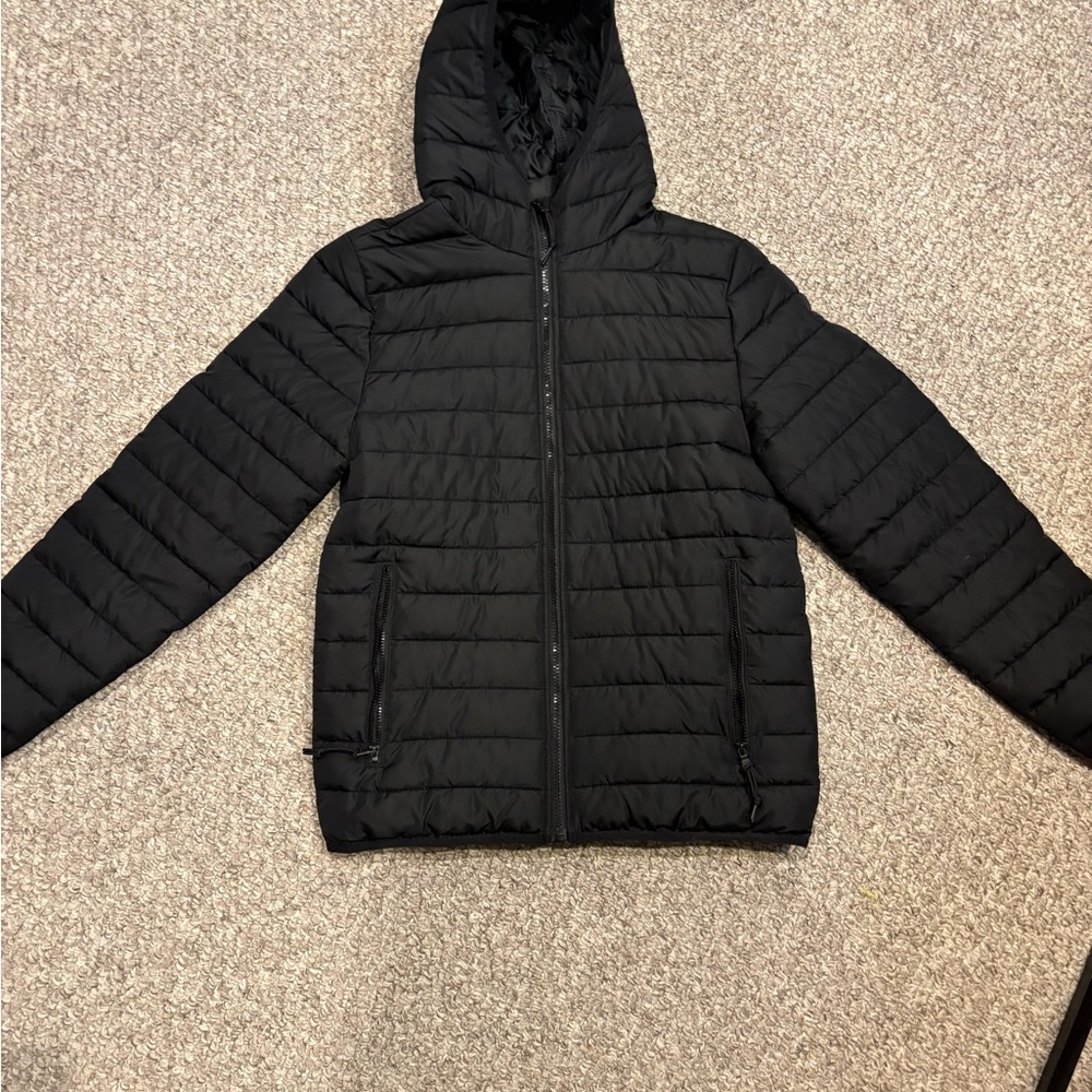 Aeropostale Women's Black Puffer Jacket